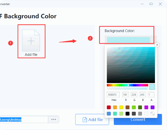 Méthode 1. Ajouter/Supprimer l'arrière-plan d'un PDF sous Windows