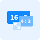 Multiple Resize Ratio to Select