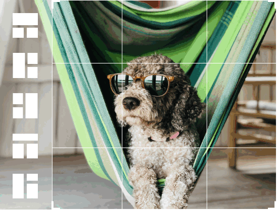 Zestien voorinstellingen voor beeldverhoudingen voor sociale media