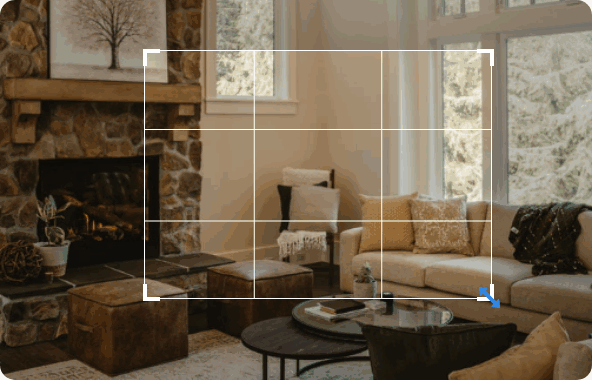 Handmatig bijsnijden aanpassen op pixels