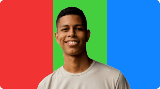 Achtergrond ID-foto aanpassen