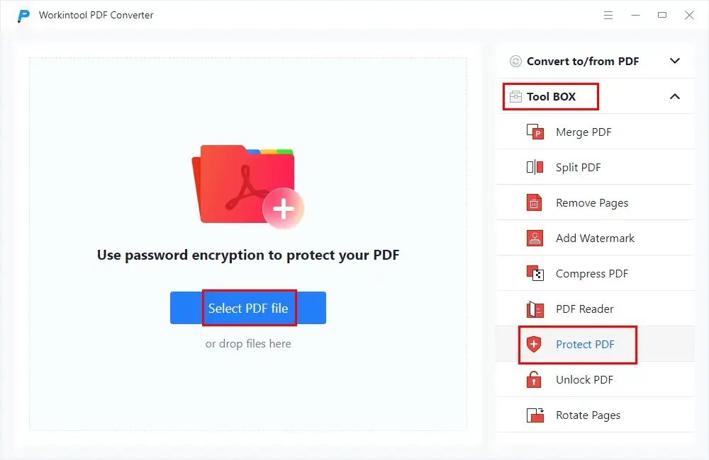 password-protect-pdf-with-workinTool
