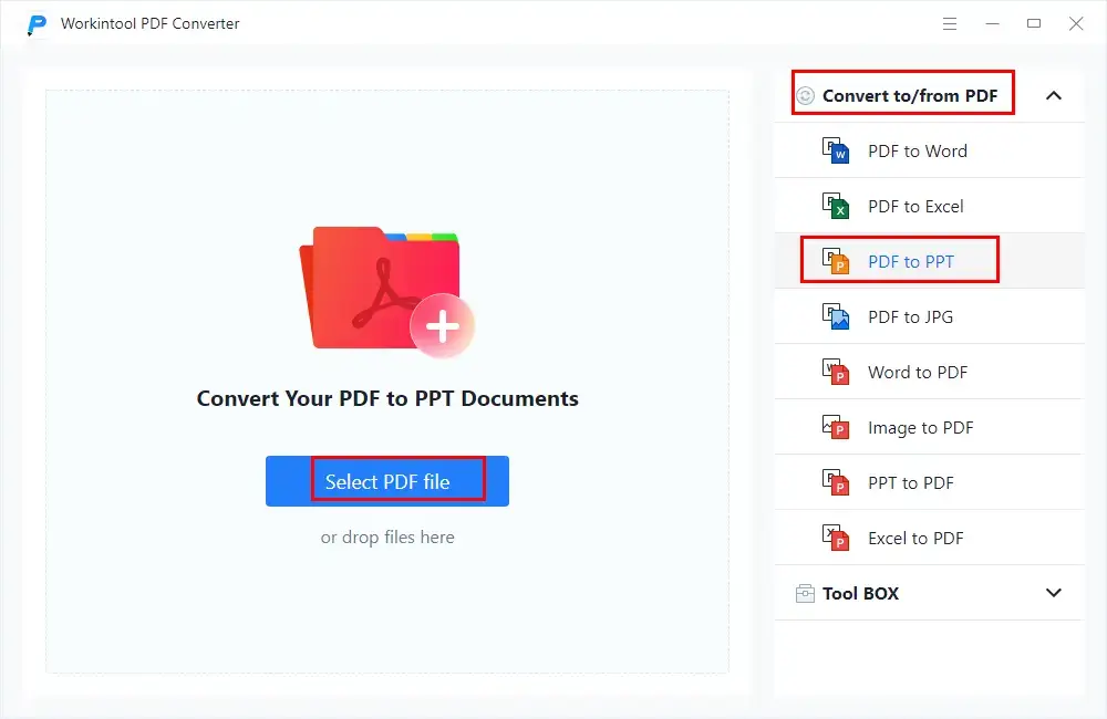 convert-pdf-to-ppt-on-workintool