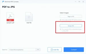 extract jpg from pdf workintool