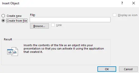 insert pdf into powerpoint file