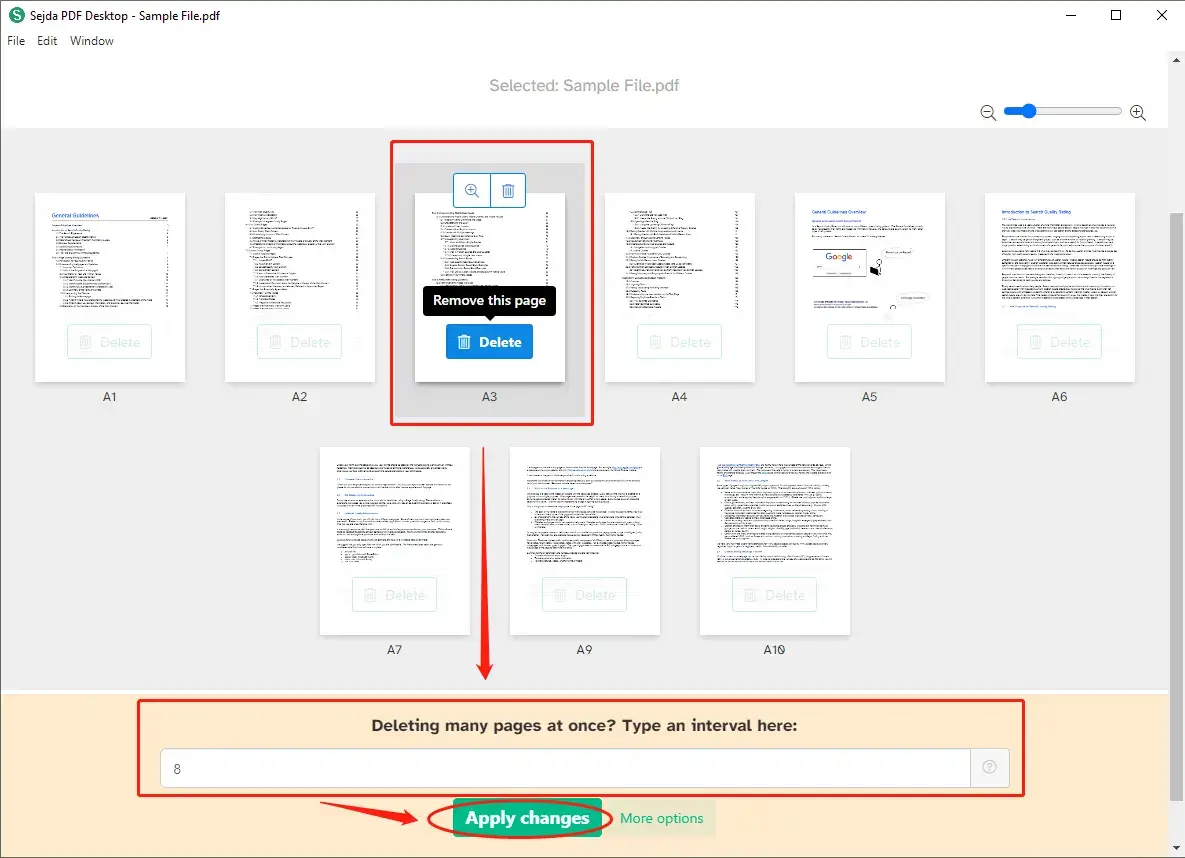best free tools to remove pdf pages in sejda pdf