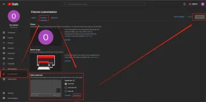remove watermark in youtube studio