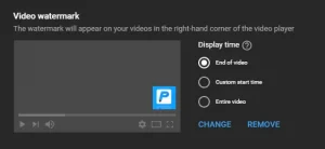 add watermark to youtube video