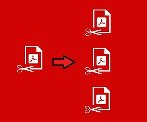 how to easily split pdf into multiple pages offline and online