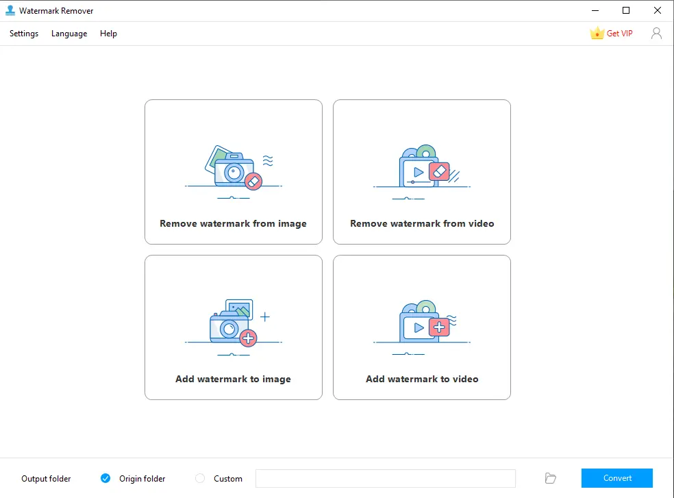 4 best watermark remover apowersoft watermark reomver opening page