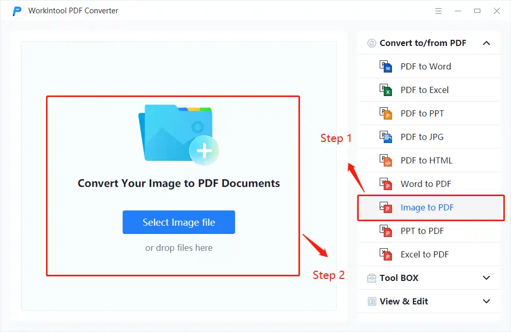 converter jpg to pdf step 3