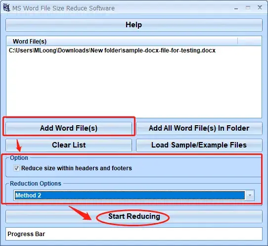how to compress word document by ms word file size reduction software