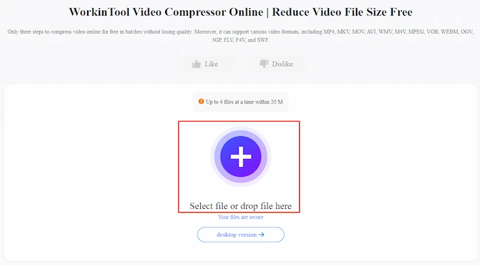 lower video resolution online