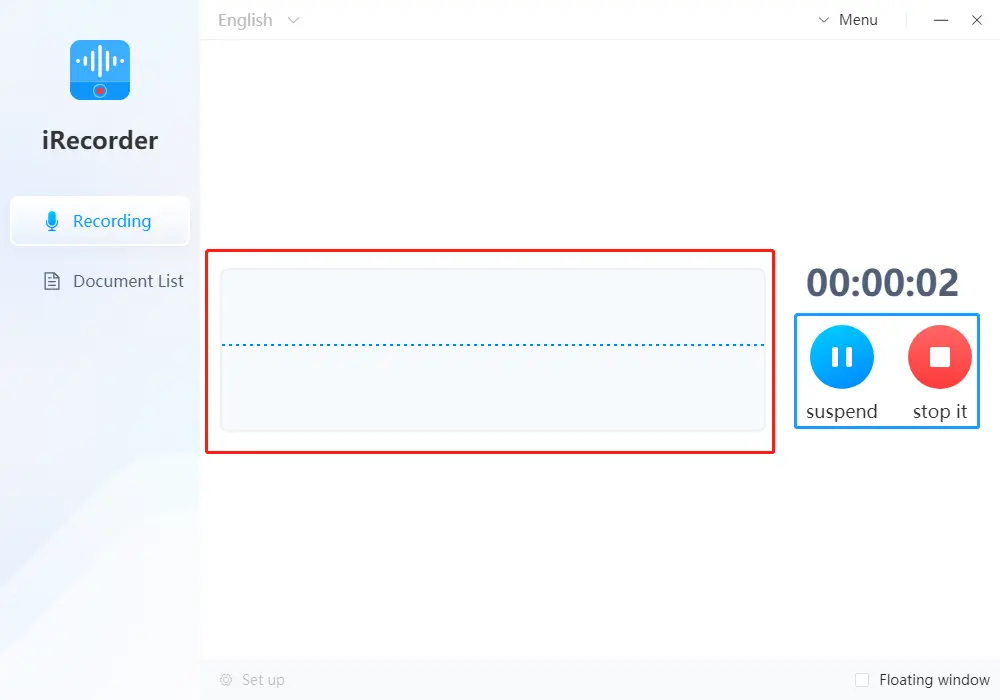 record skype audio by workintool audio recorder step3