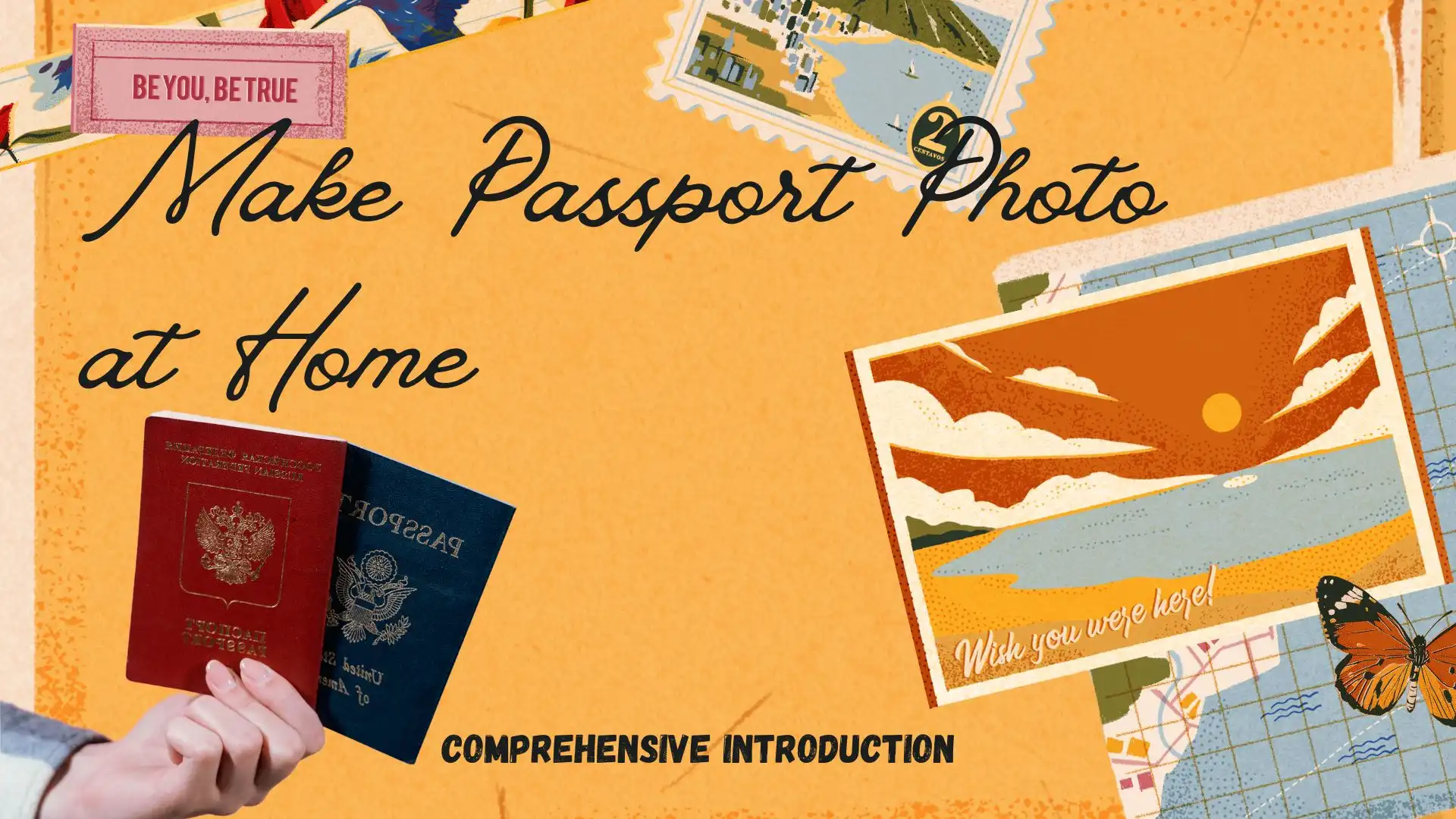 how to make passport photo at home for free