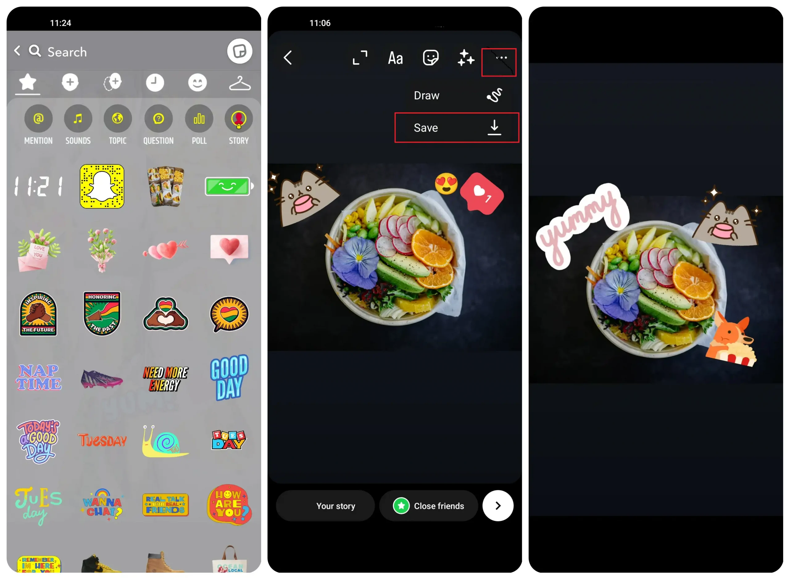 instagram add stickers 2