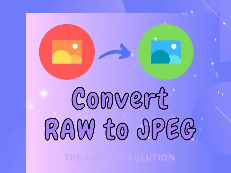 raw to jpeg poster
