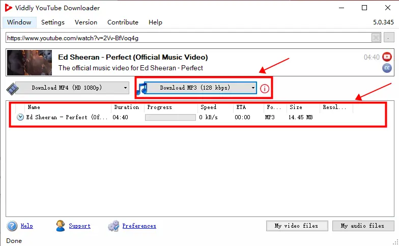 youtube mp3 downloader viddly youtube downloader step3