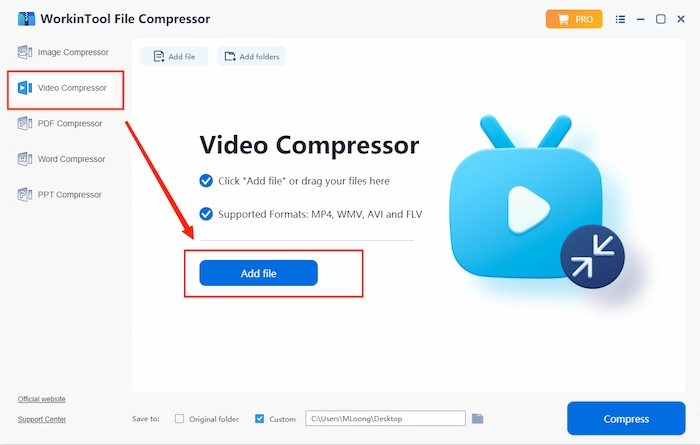 how to compress a mov file 1