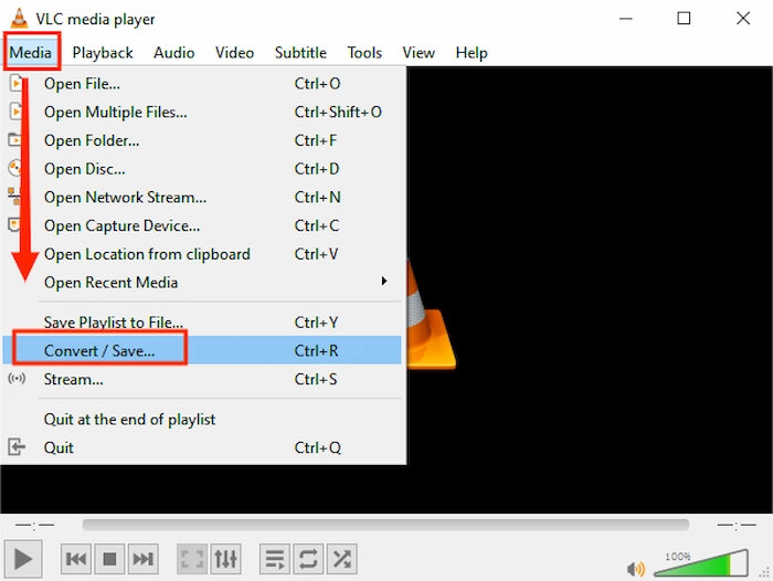 how to compress mp4 with vlc