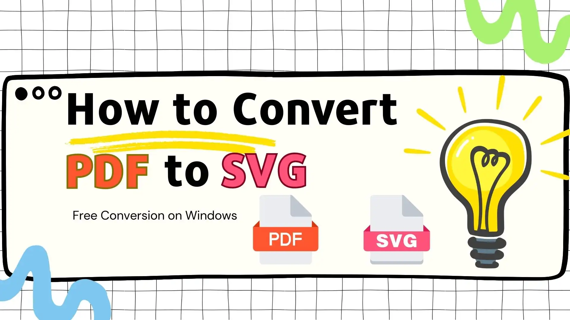 how to convert pdf to svg