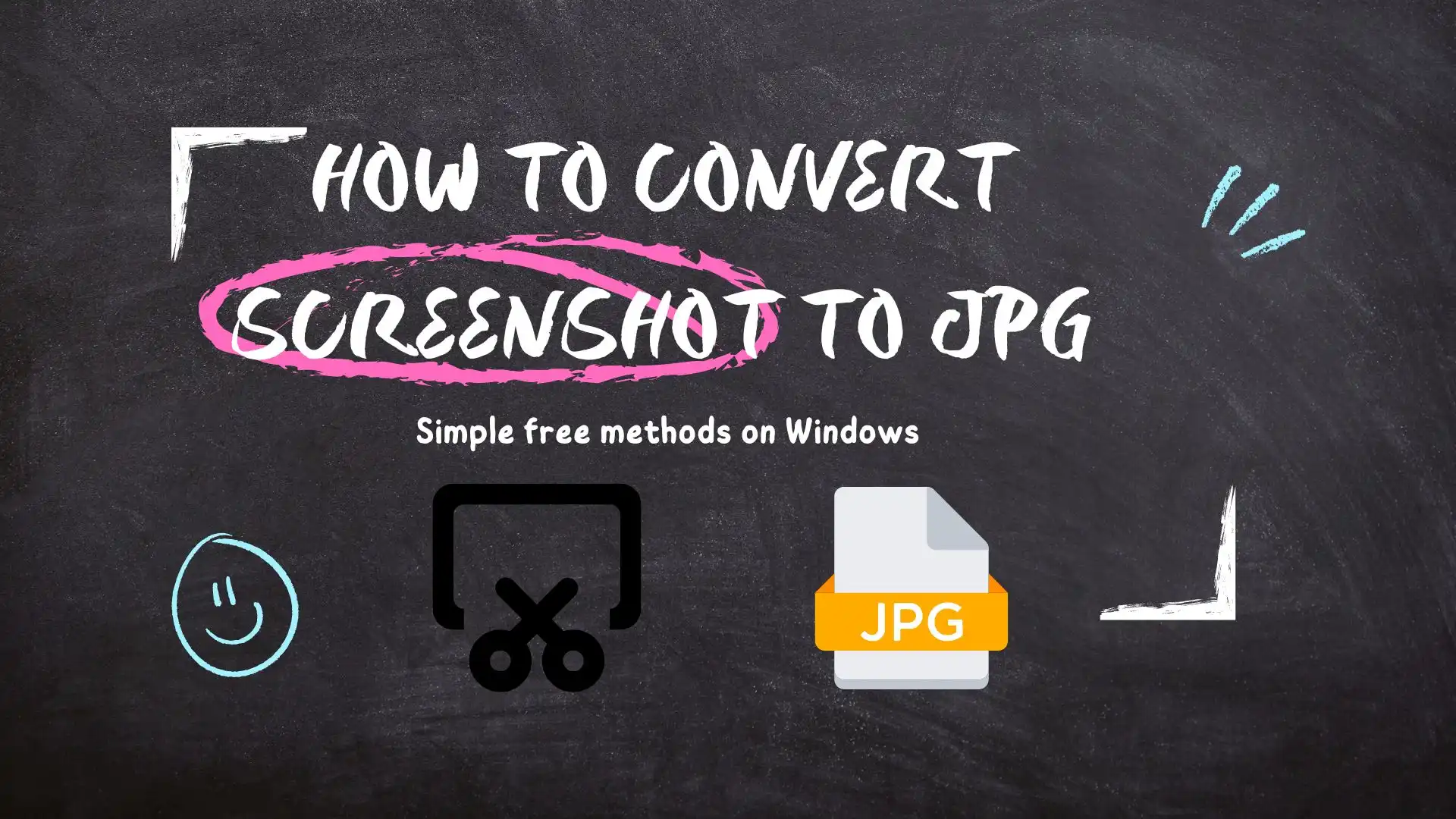 how to convert screenshot to jpg