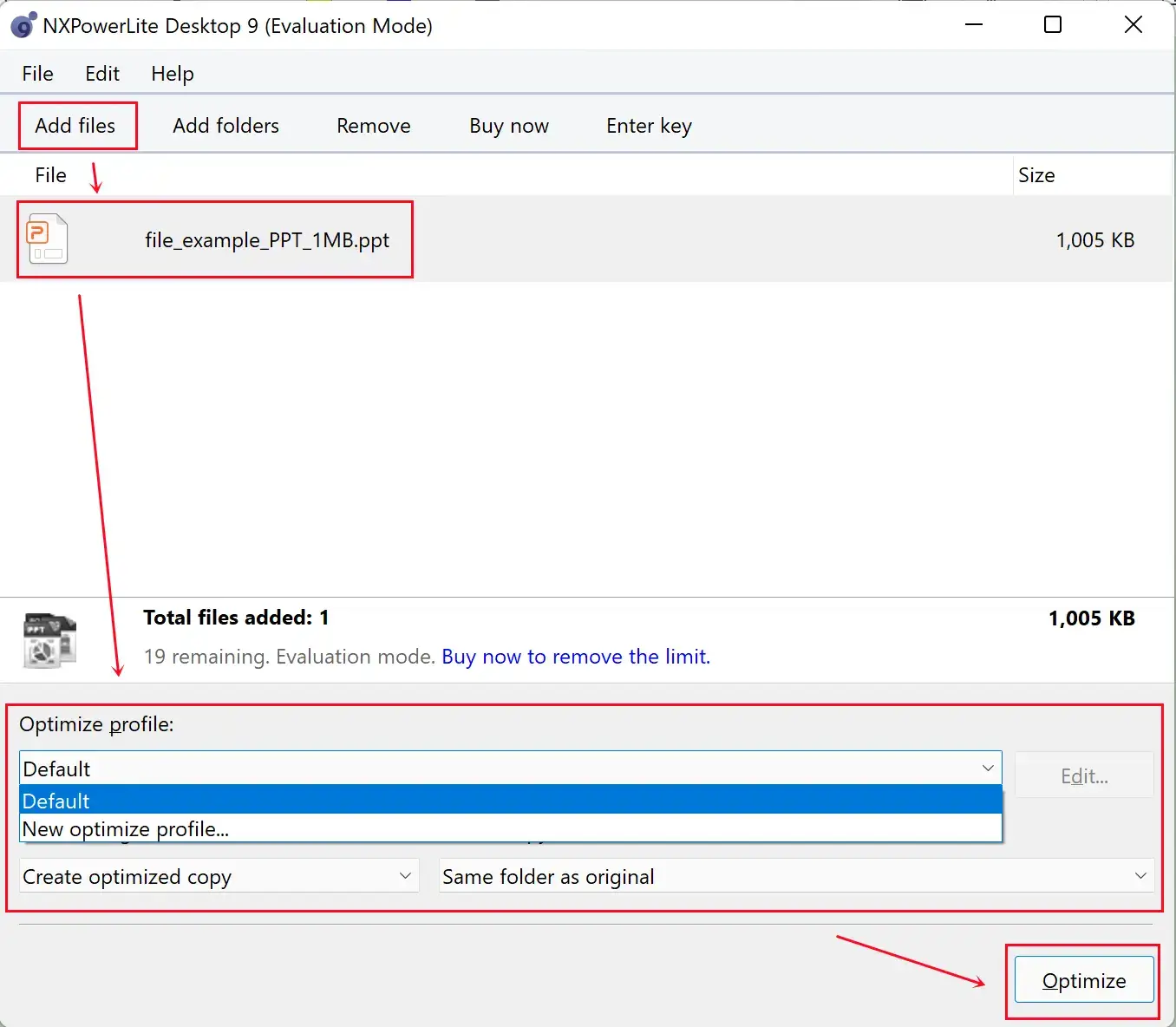 ppt compressor nxpowerlite to reduce ppt file size