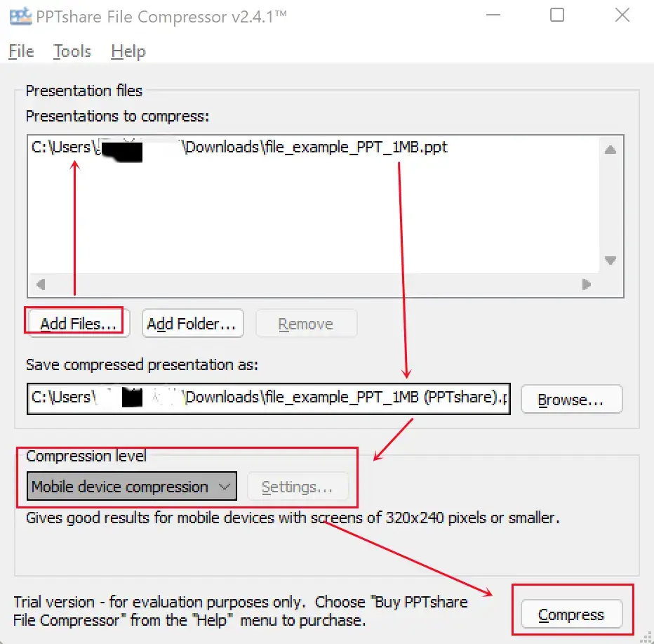 ppt compressor pptshare to compress ppt