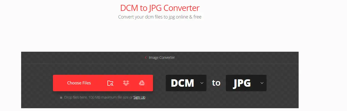 dcm to jpg online