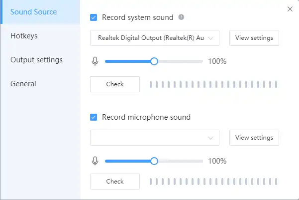 irecorder sound source