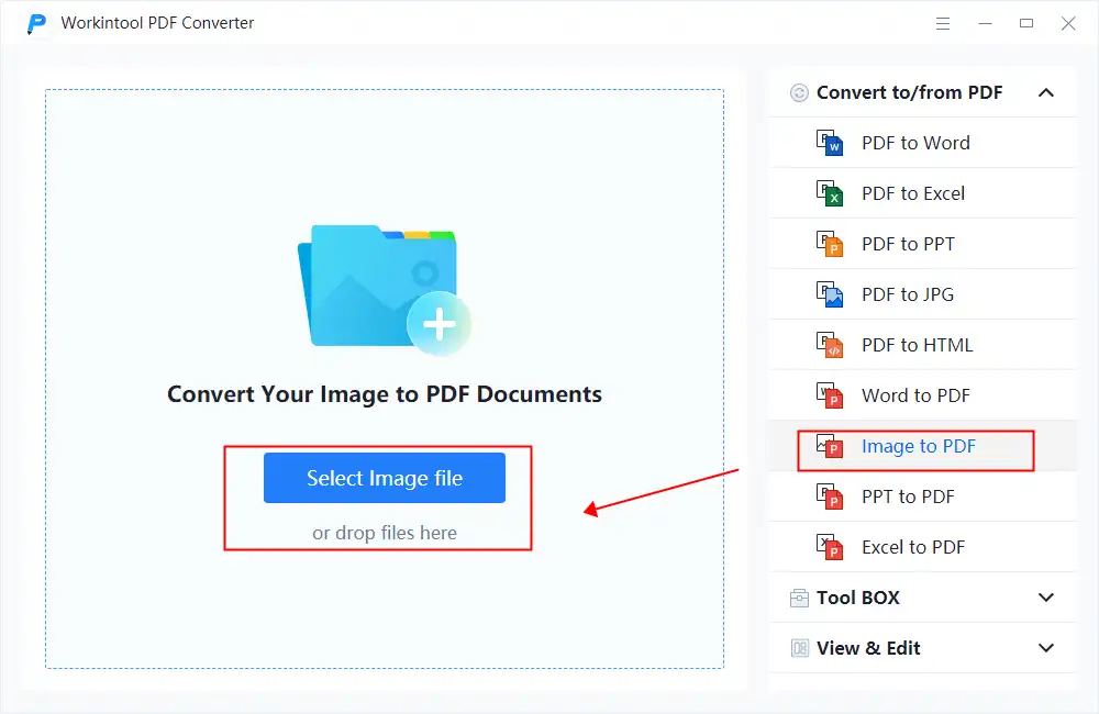 create a pdf from photo