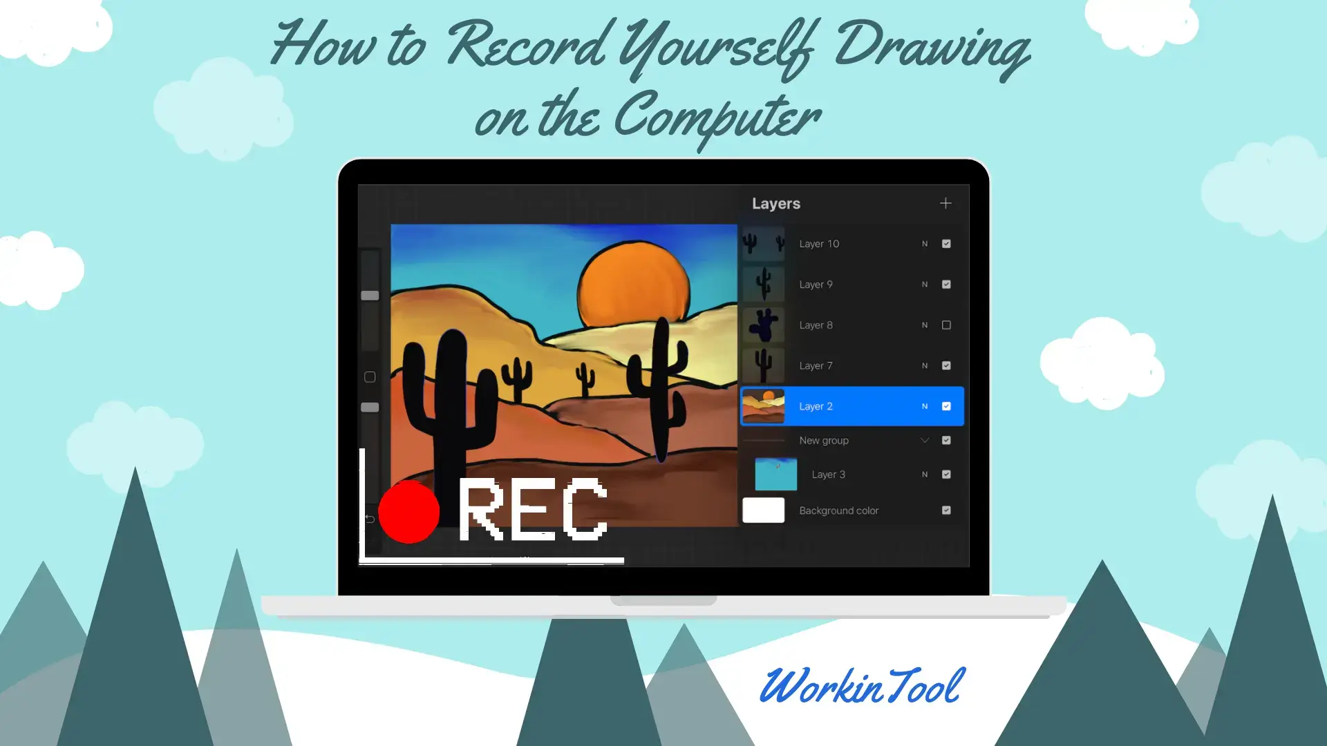 featured image for how to record yourself drawing on the computer