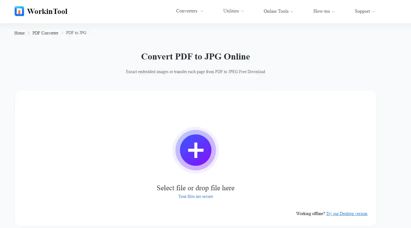 convert pdf to jpeg online