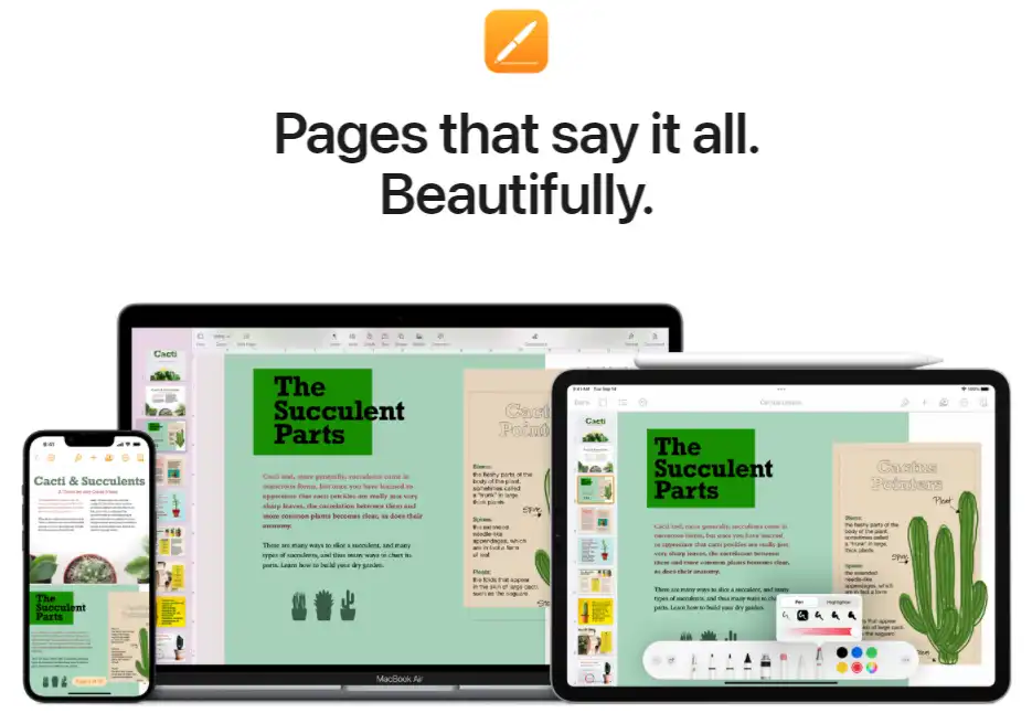 how to highlight in pages