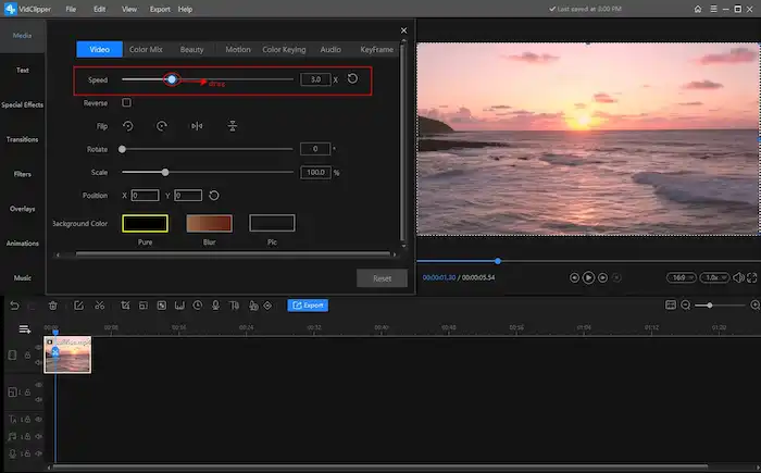 make a time lapse video in workintool