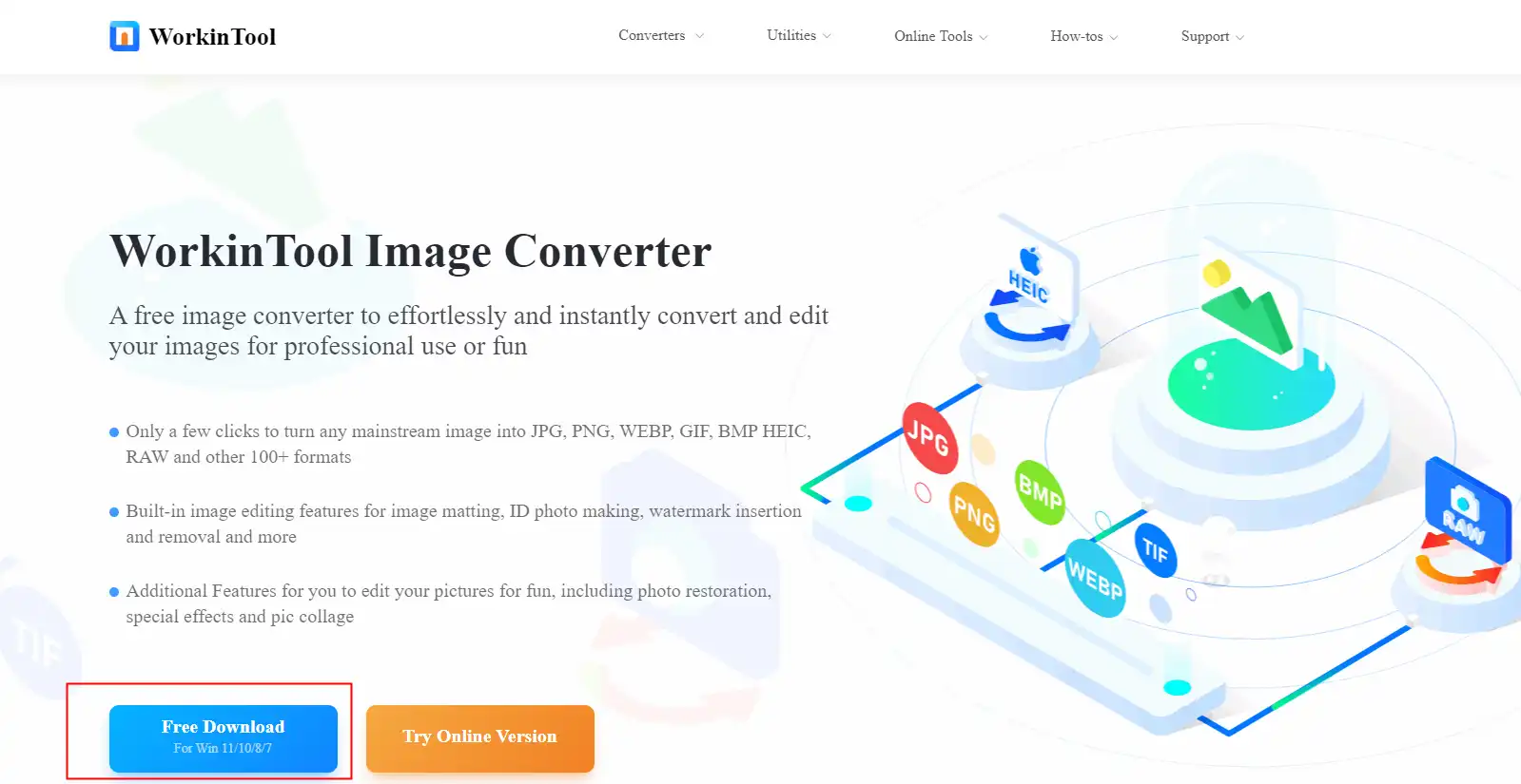 free download workintool image converter