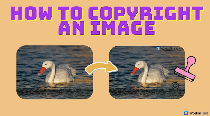how to copyright an image