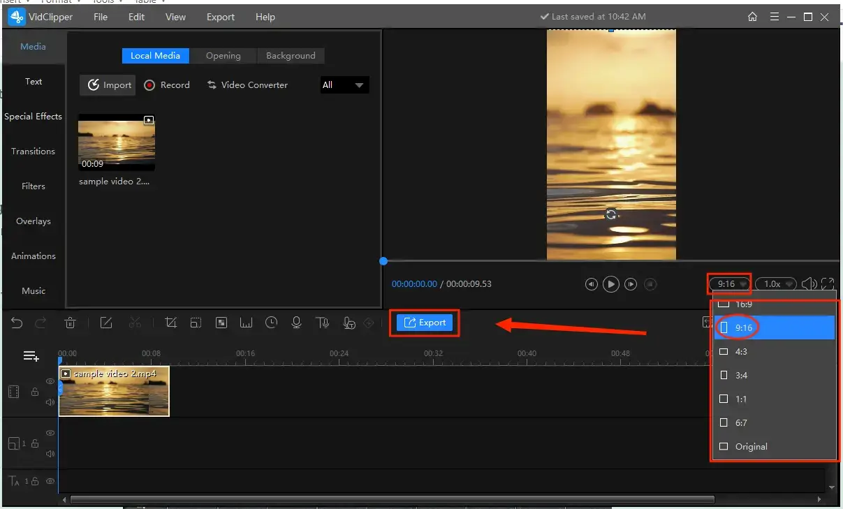 how to post a youtube video on instagram by resizing it to the required aspect ratio