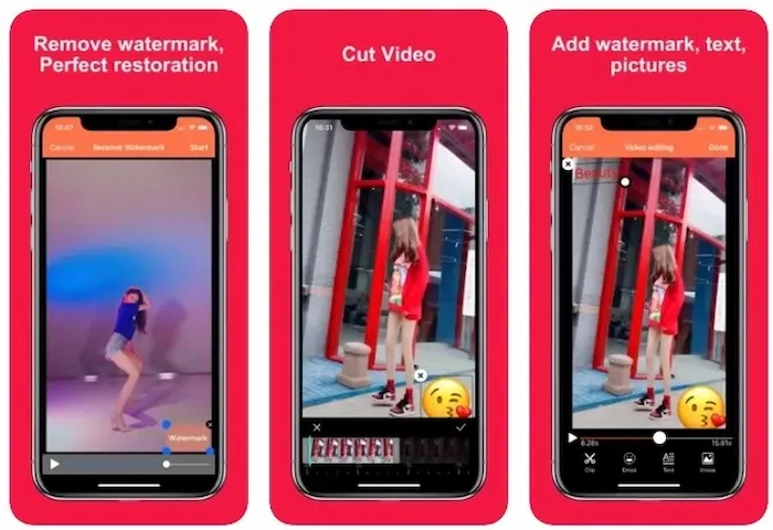 how to remove watermark from video iphone