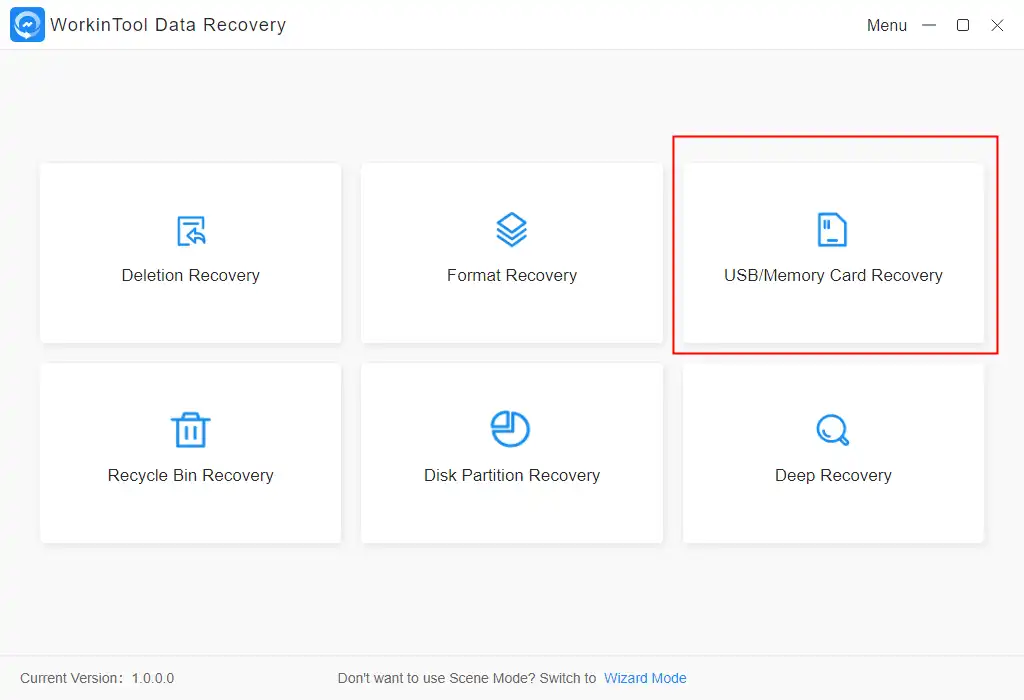 data recovery home page