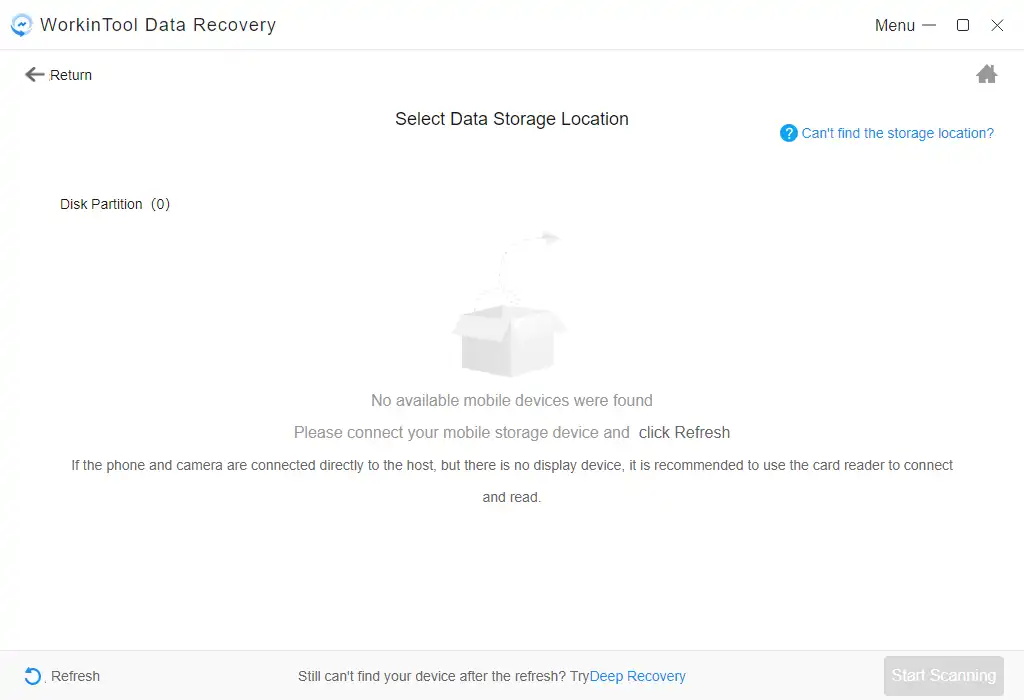 recover data from the flash drive 1