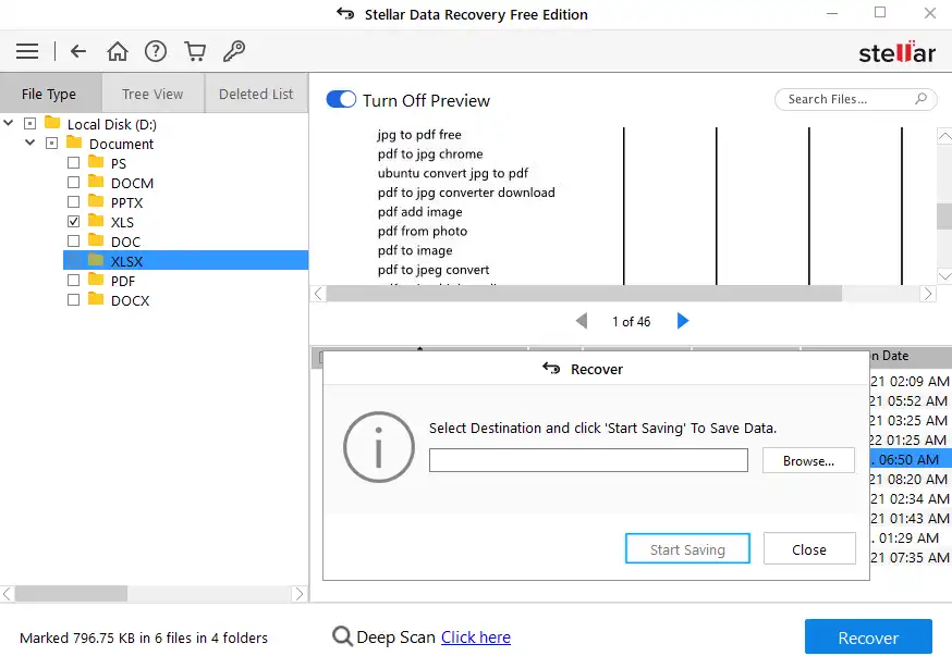 save recovered workbook