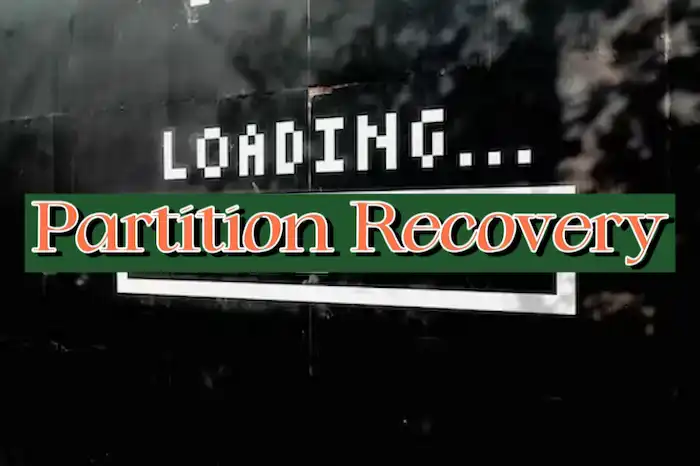 partition recovery software