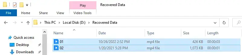 the outcome by workintool data recovery