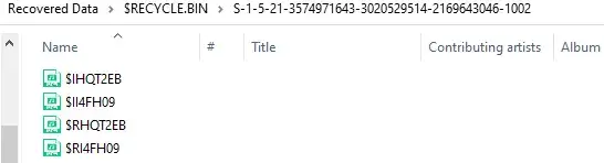 the outcome of workintool data recovery