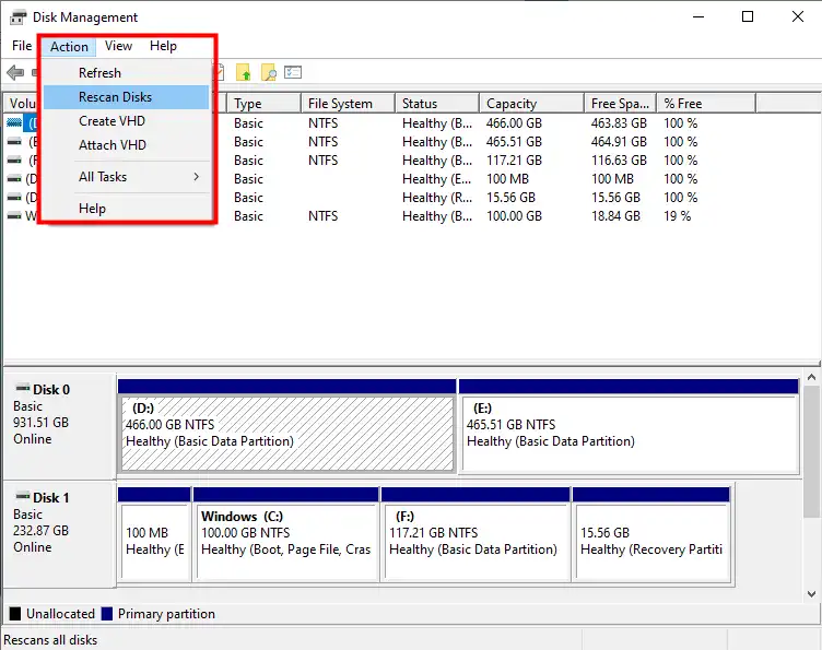 D Drive Missing 1