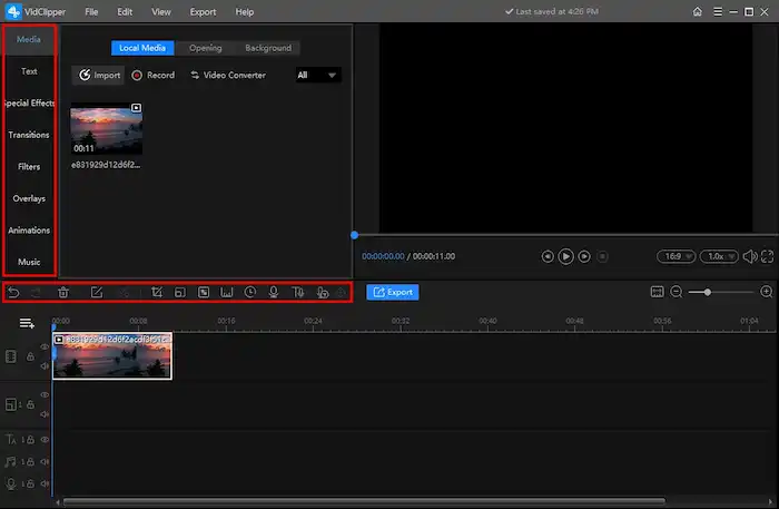 edit a video beforing converting