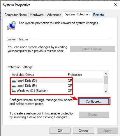 how to activate restore previous versions in windows 2