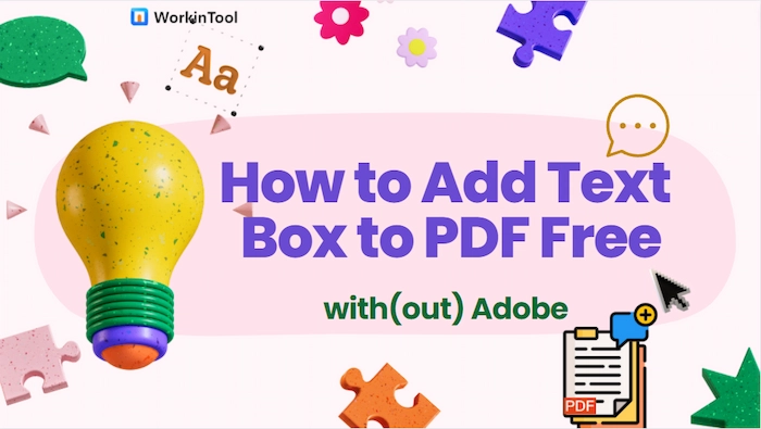 how to add text boxes to pdf