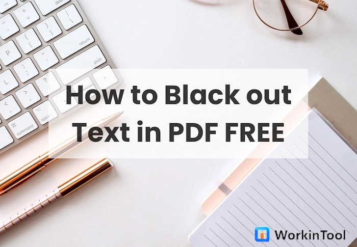 how to black out text in pdf logo